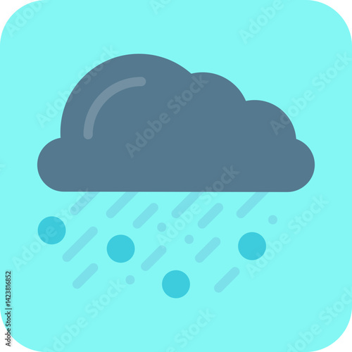 Hail icon vector illustration