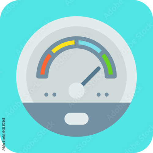 Barometer icon vector illustration