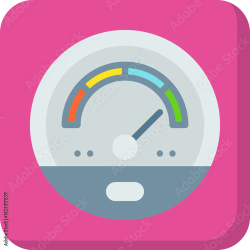 Barometer icon vector illustration