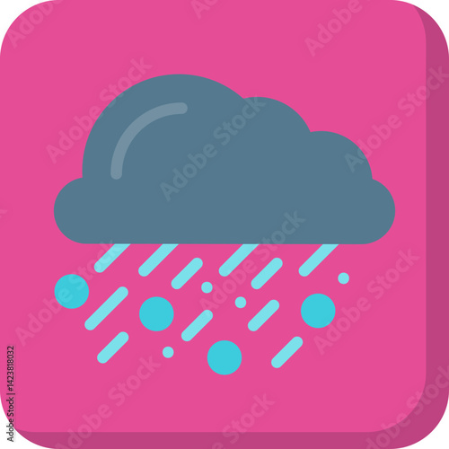 Hail icon vector illustration