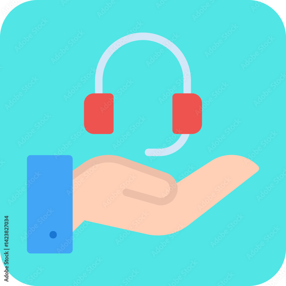 Customer Service icon vector illustration Customer Service icon vector illustration