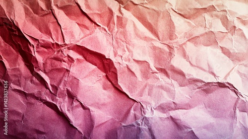 Wallpaper Mural Red gradient background image of crumpled paper showing texture Torontodigital.ca