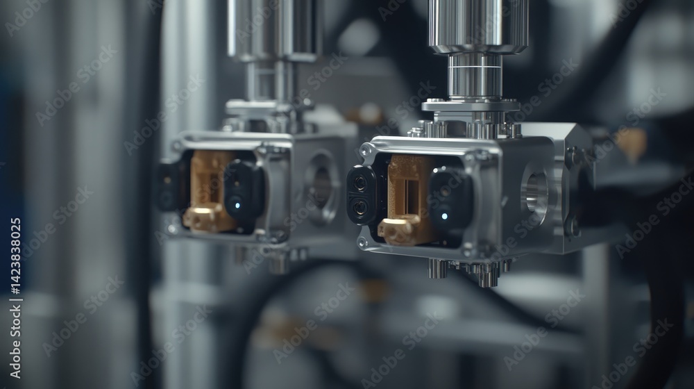 Industrial sensor modules attached to machinery enabling smart feedback loops Industrial sensor modules attached to machinery enabling smart feedback loops