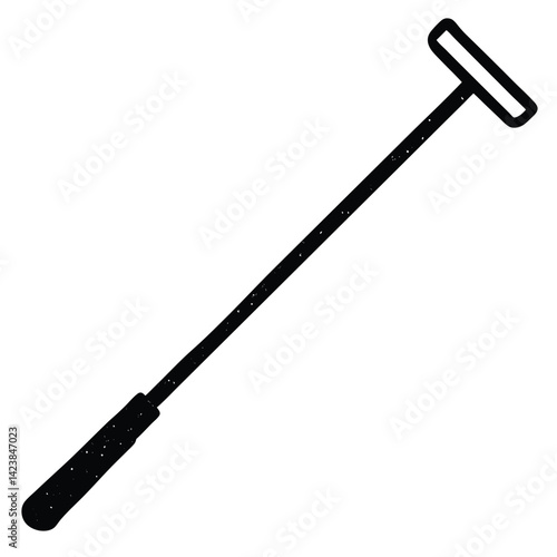 Isolated Pry Bar Tool on White Background