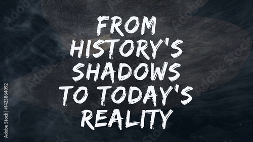 Fényképezés "Discover 'From History's Shadows to Today's Reality' with this striking image! Blurred background merges past mystique with present vibe