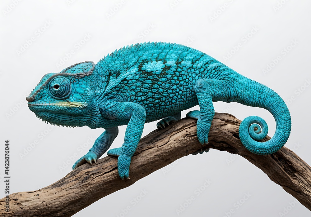 Obraz premium Iguana on a branch