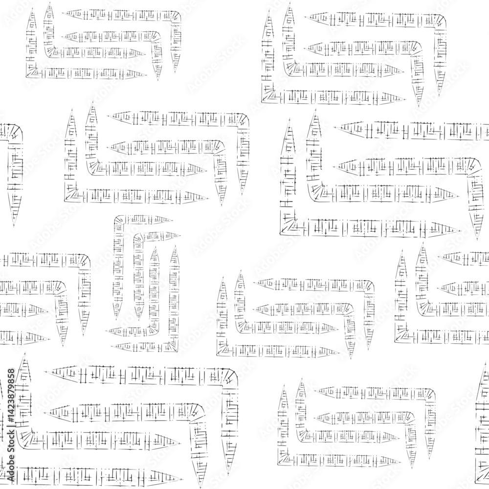 Fototapeta premium seamless abtract pattern