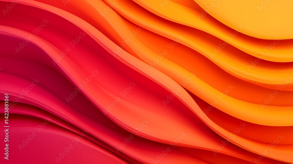 Vibrant Gradient Flow with Smooth Motion for Energetic Abstract Branding Background Vibrant Gradient Flow with Smooth Motion for Energetic Abstract Branding Background
