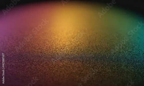 Obraz na płótnie A close-up shot of a rainbow colored surface with vibrant colors and textured patterns w salonie
