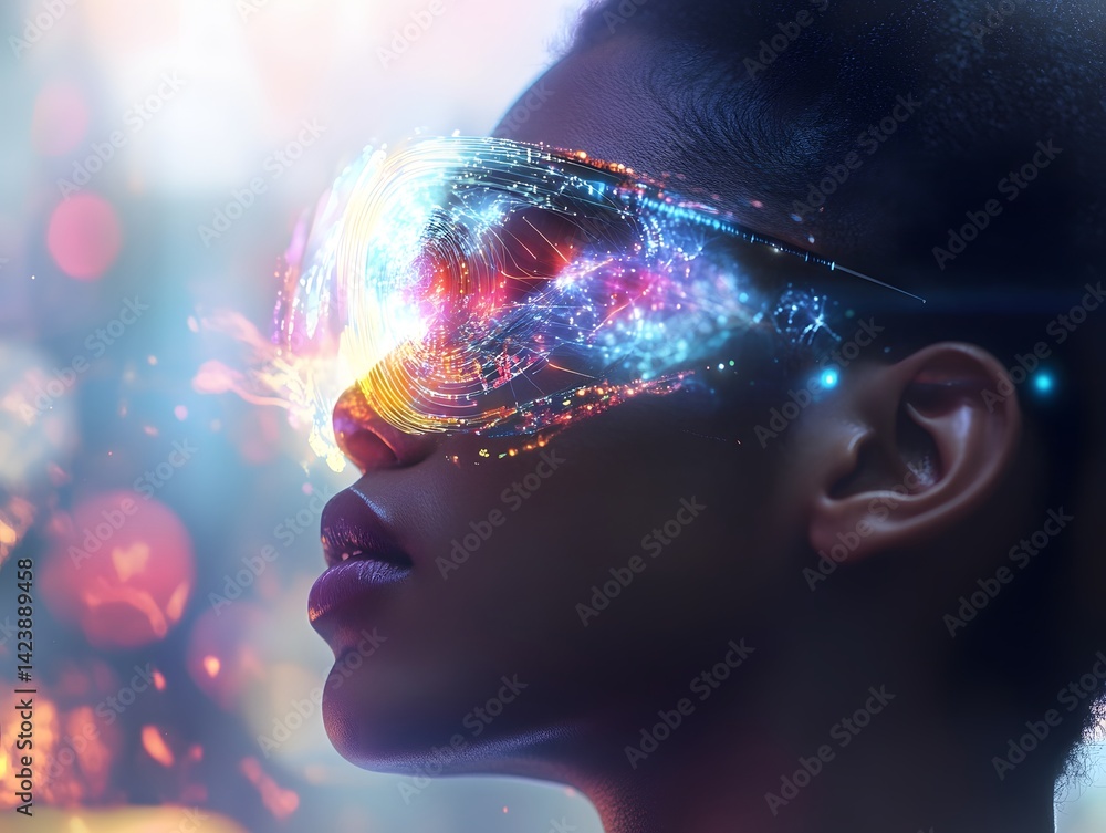 A revolutionary wearable device that transforms human thoughts into stunning digital art instantly, merging creativity with technology. A revolutionary wearable device that transforms human thoughts into stunning digital art instantly, merging creativity with technology.