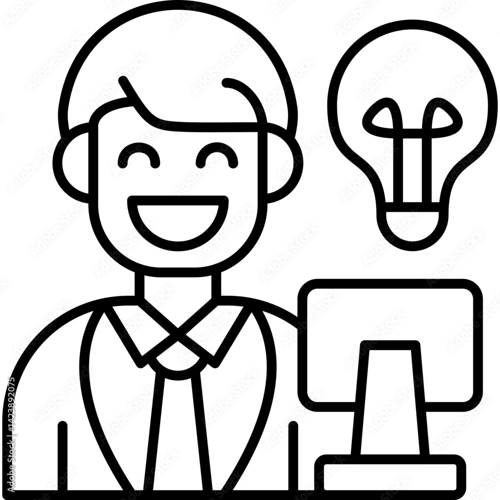 Creative Icon Vector Element Creative Icon Vector Element