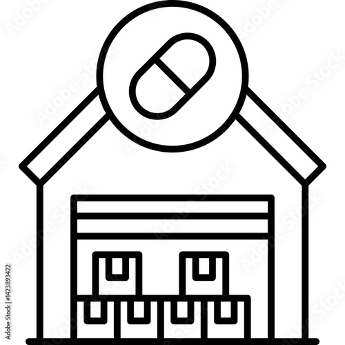 Pharmacy Icon Vector Element