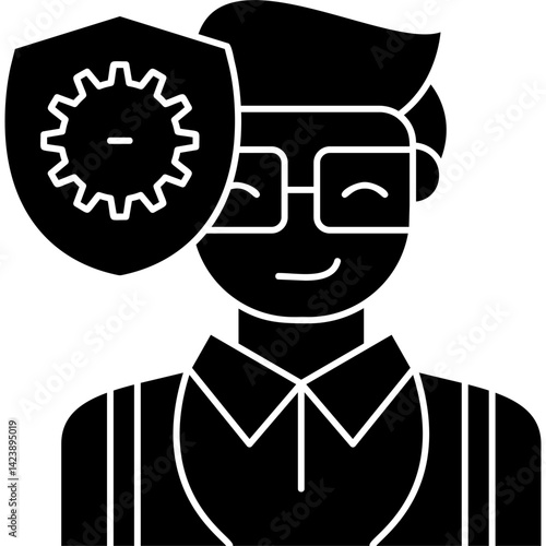 Administrator Icon Vector Element