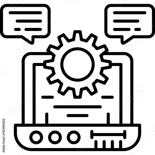 Automated Icon Vector Element