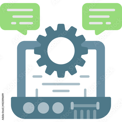 Automated Icon Vector Element