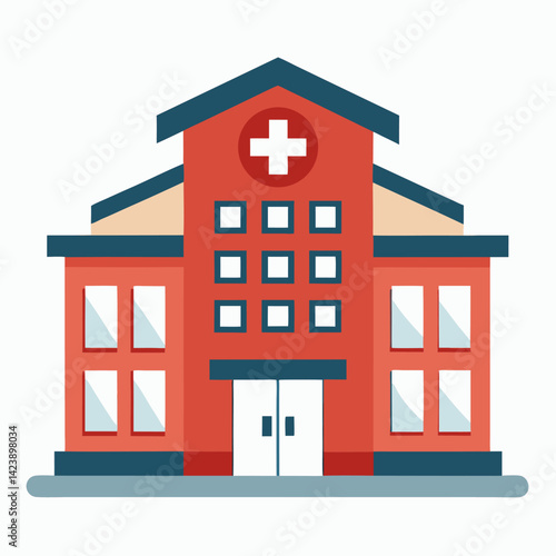 Hospital vector illustration 