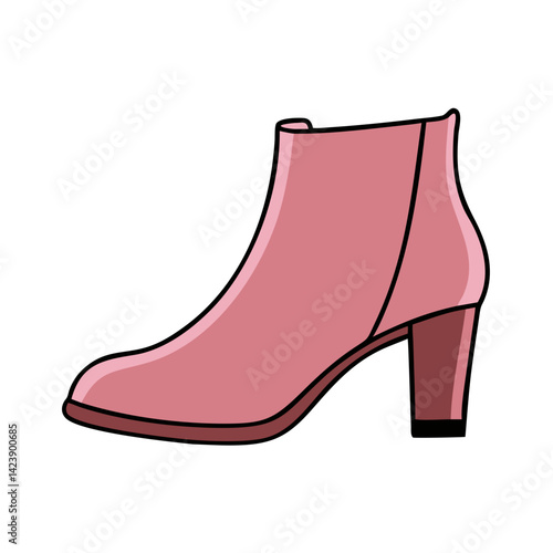 ankle boots icon, ankle boots vector illustration-simple illustration of ankle boots, perfect for ankle boots logos and icons