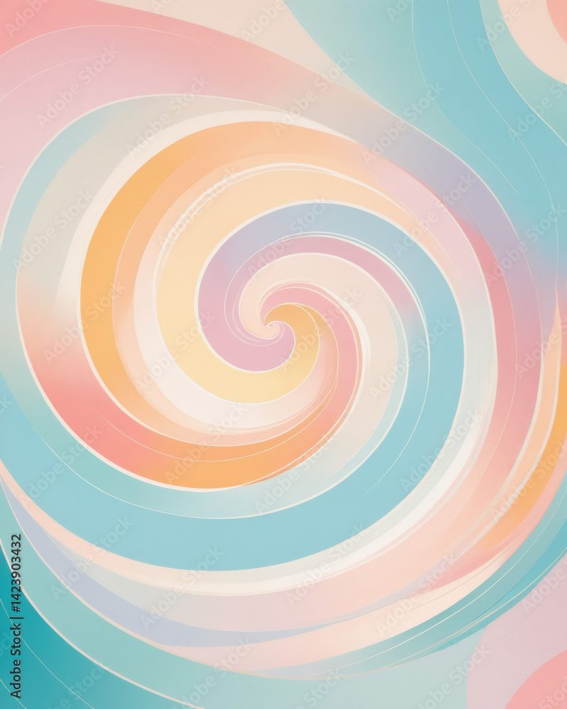 A vibrant abstract swirl design featuring soft pastel colors creating a harmonious blend of shades and textures. A vibrant abstract swirl design featuring soft pastel colors creating a harmonious blend of shades and textures.