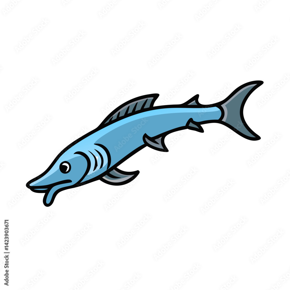 barracuda icon, barracuda vector illustration-simple illustration of barracuda, perfect for barracuda logos and icons barracuda icon, barracuda vector illustration-simple illustration of barracuda, perfect for barracuda logos and icons