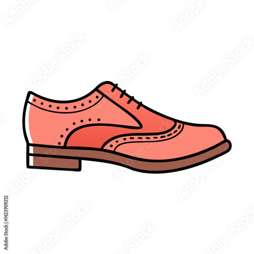 brogues icon, brogues vector illustration-simple illustration of brogues, perfect for brogues logos and icons