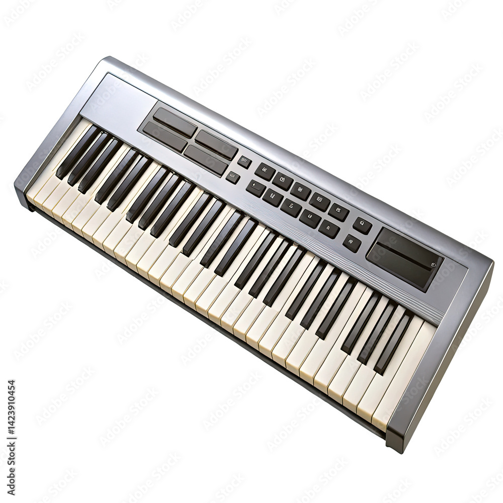 Studio Midi Keyboard with Buttons and Knobs for Electronic Music Production Studio Midi Keyboard with Buttons and Knobs for Electronic Music Production