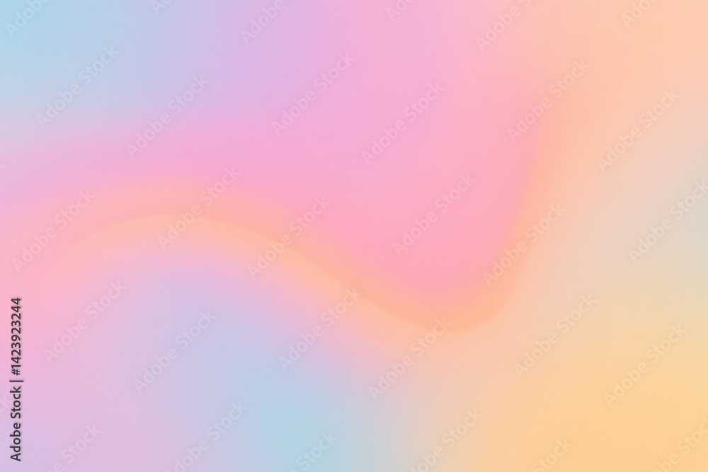 Pastel gradient creating a colorful and vibrant background