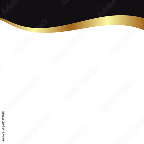 Header Gold Black Elegant