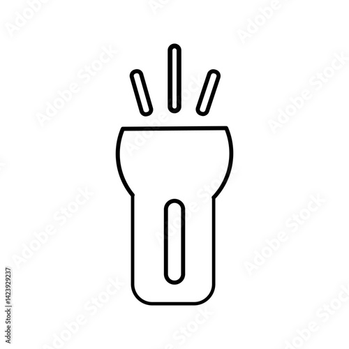 flashlight logo template