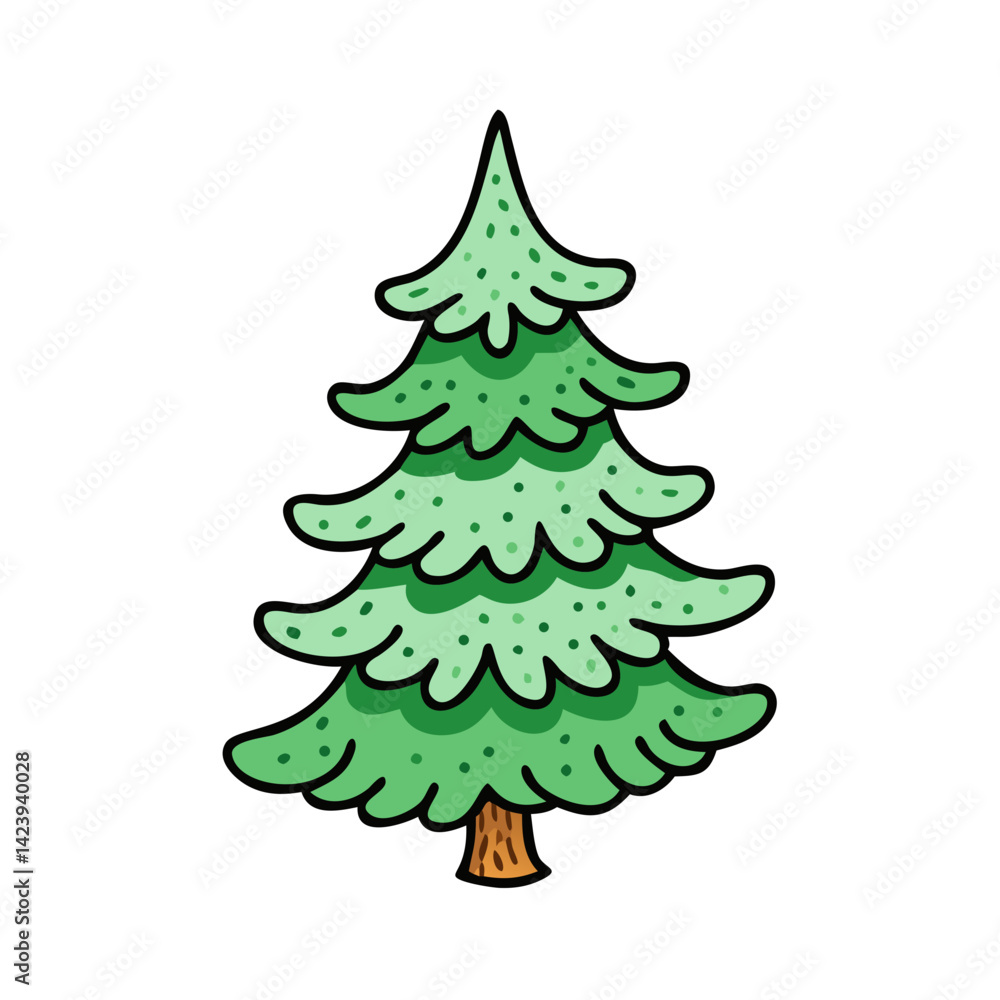 fir tree icon, fir tree vector illustration-simple illustration of fir tree, perfect for fir tree logos and icons fir tree icon, fir tree vector illustration-simple illustration of fir tree, perfect for fir tree logos and icons