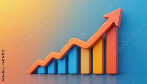 Business growth strategies financial sector infographic professional environment dynamic perspective success visualization