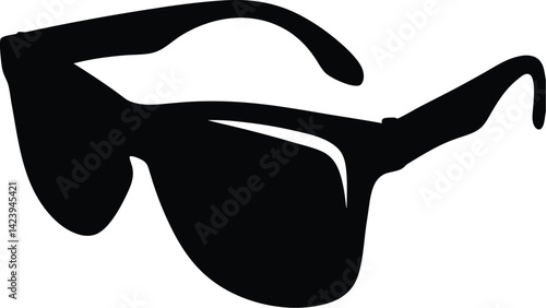 Sunglass silhouette, sunglass Silhouette white background