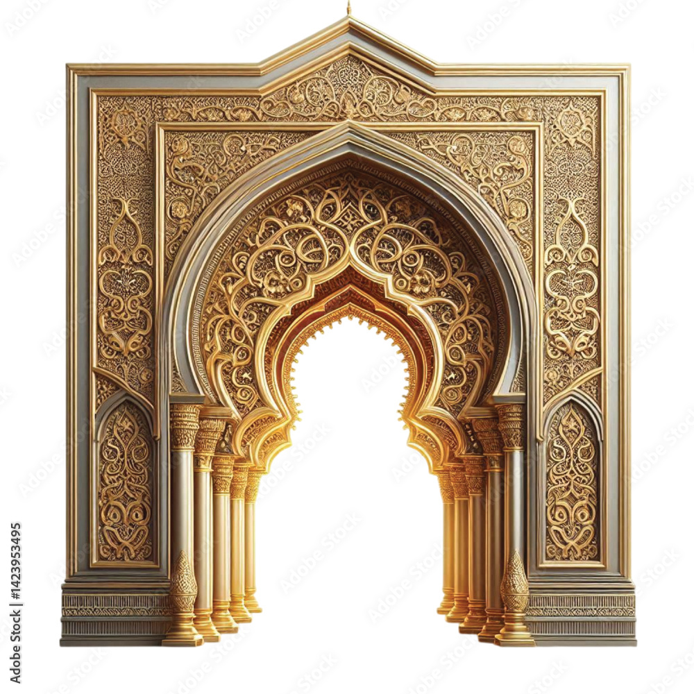 Fototapeta premium Archway Ornate Islamic