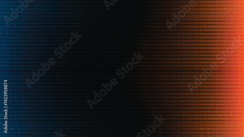Orange and Blue Lines Technology Background,comic and Motion concept design,vector.