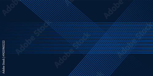 Light Blue vector cover with straight stripes. Glitter abstract illustration with colored sticks. Smart design for business ads. Vector Abstract, science, futuristic, energy technology concept