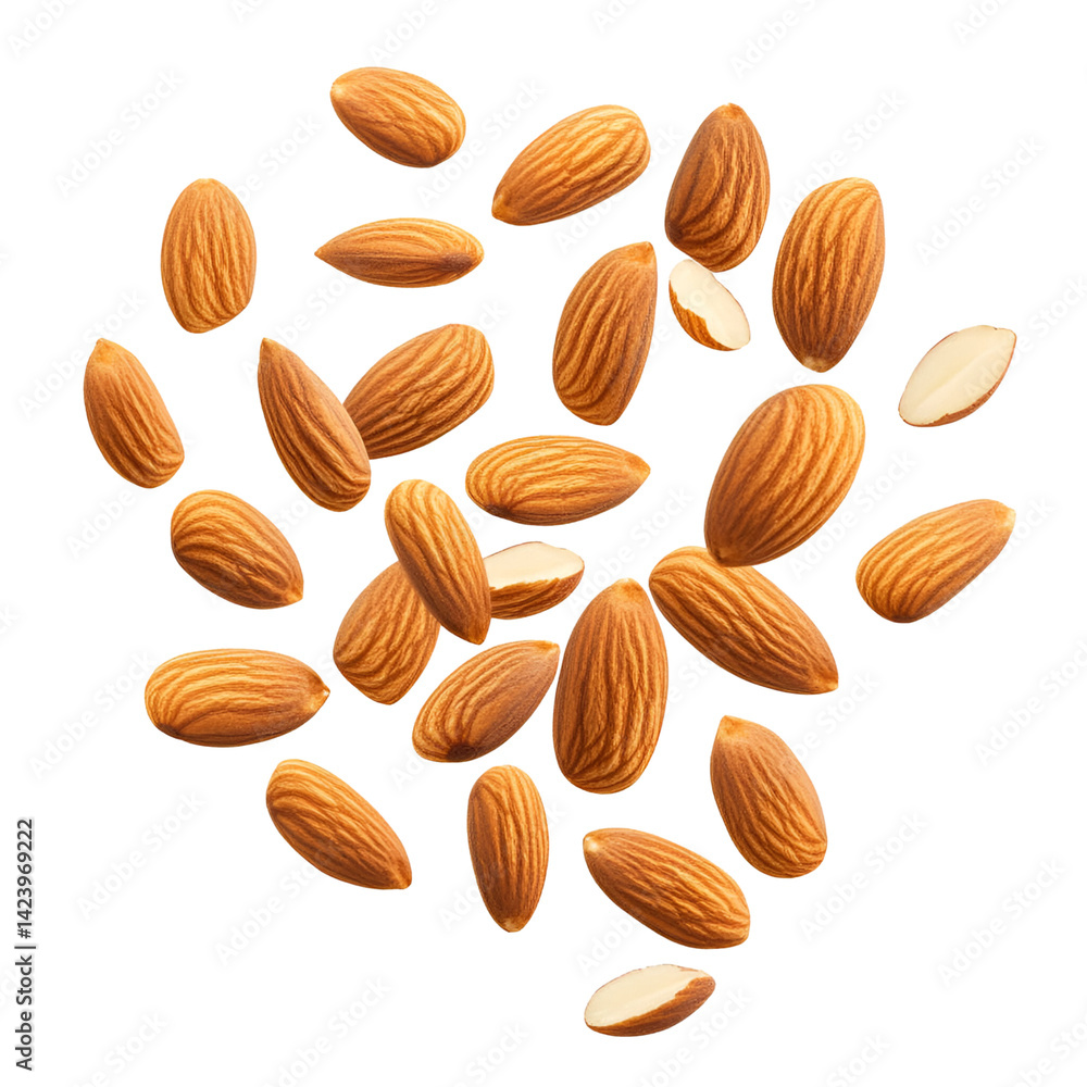 custom made wallpaper toronto digitalHigh angle close up of scattered brown grains on black background