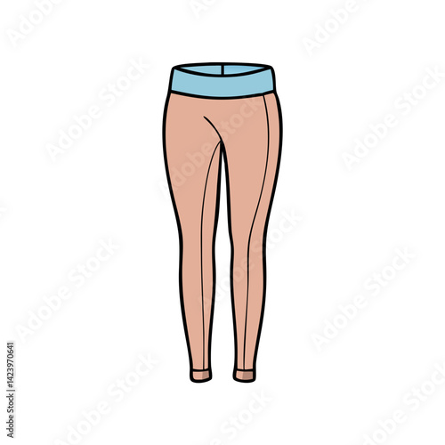 leggings icon, leggings vector illustration-simple illustration of leggings, perfect for leggings logos and icons