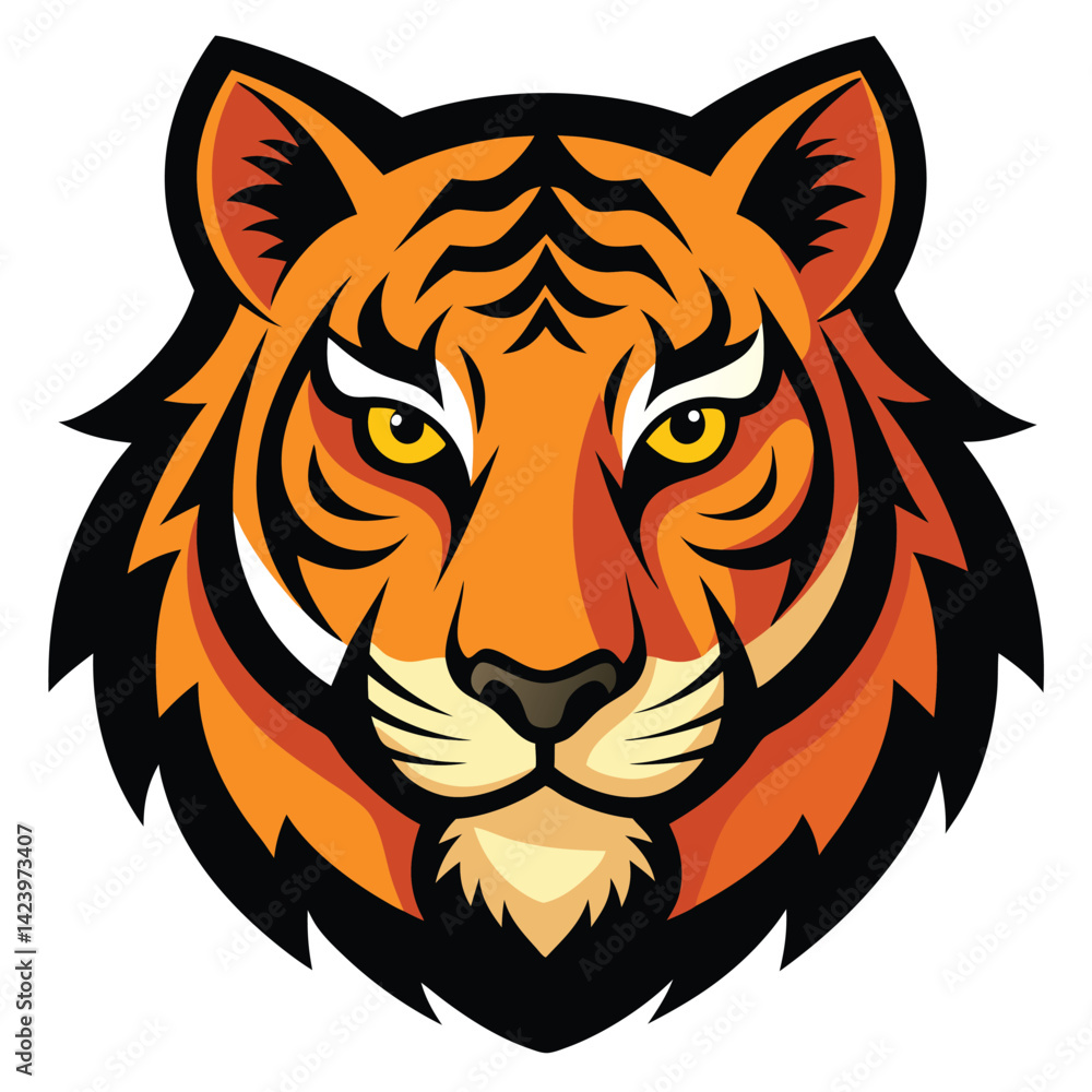 Fototapeta premium Tiger anger