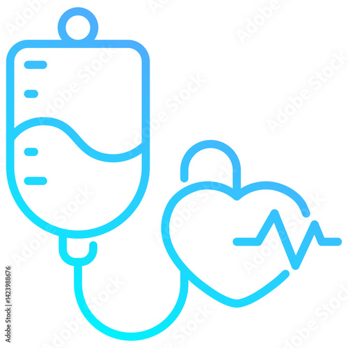 Blood Transfusion Icon