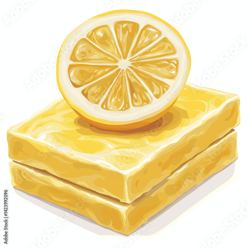 Zesty Lemon Bar with Buttery Shortbread Crust
