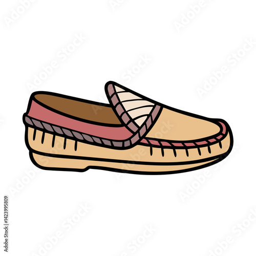 moccasins icon, moccasins vector illustration-simple illustration of moccasins, perfect for moccasins logos and icons