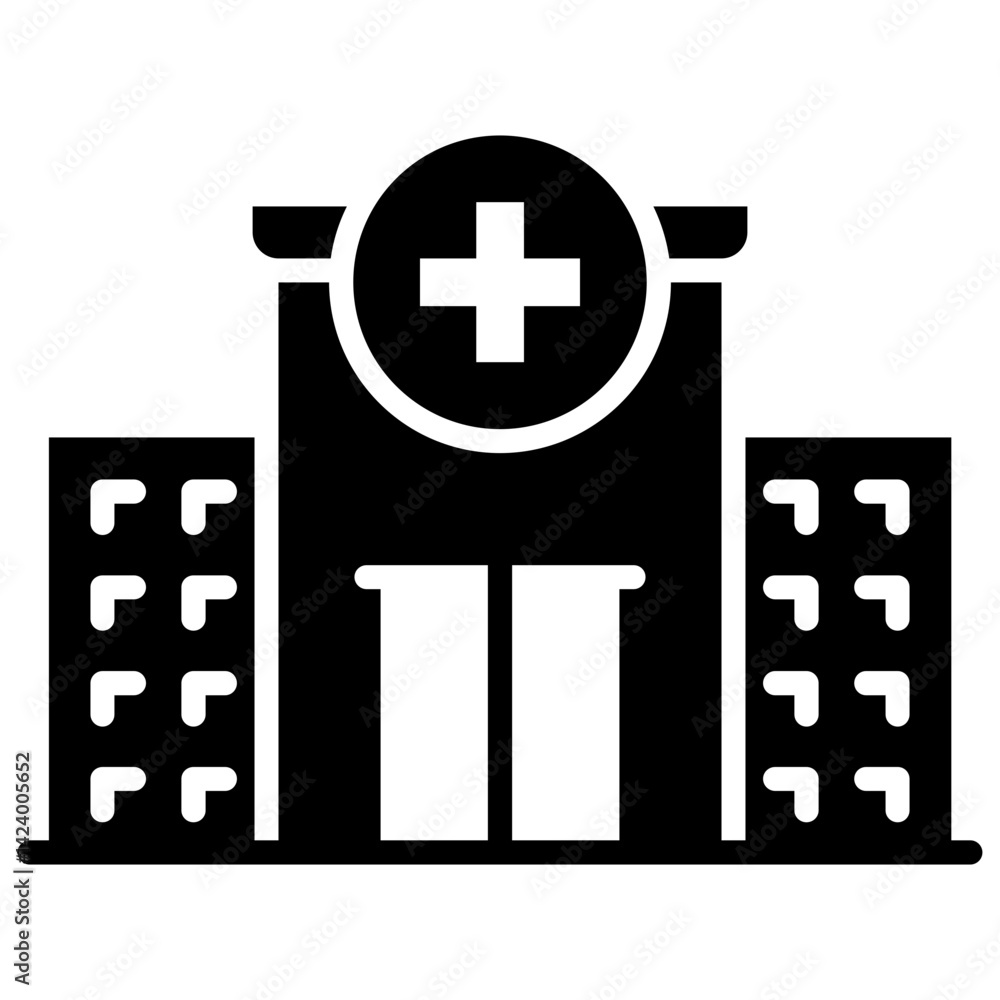 Obraz premium Hospital Icon