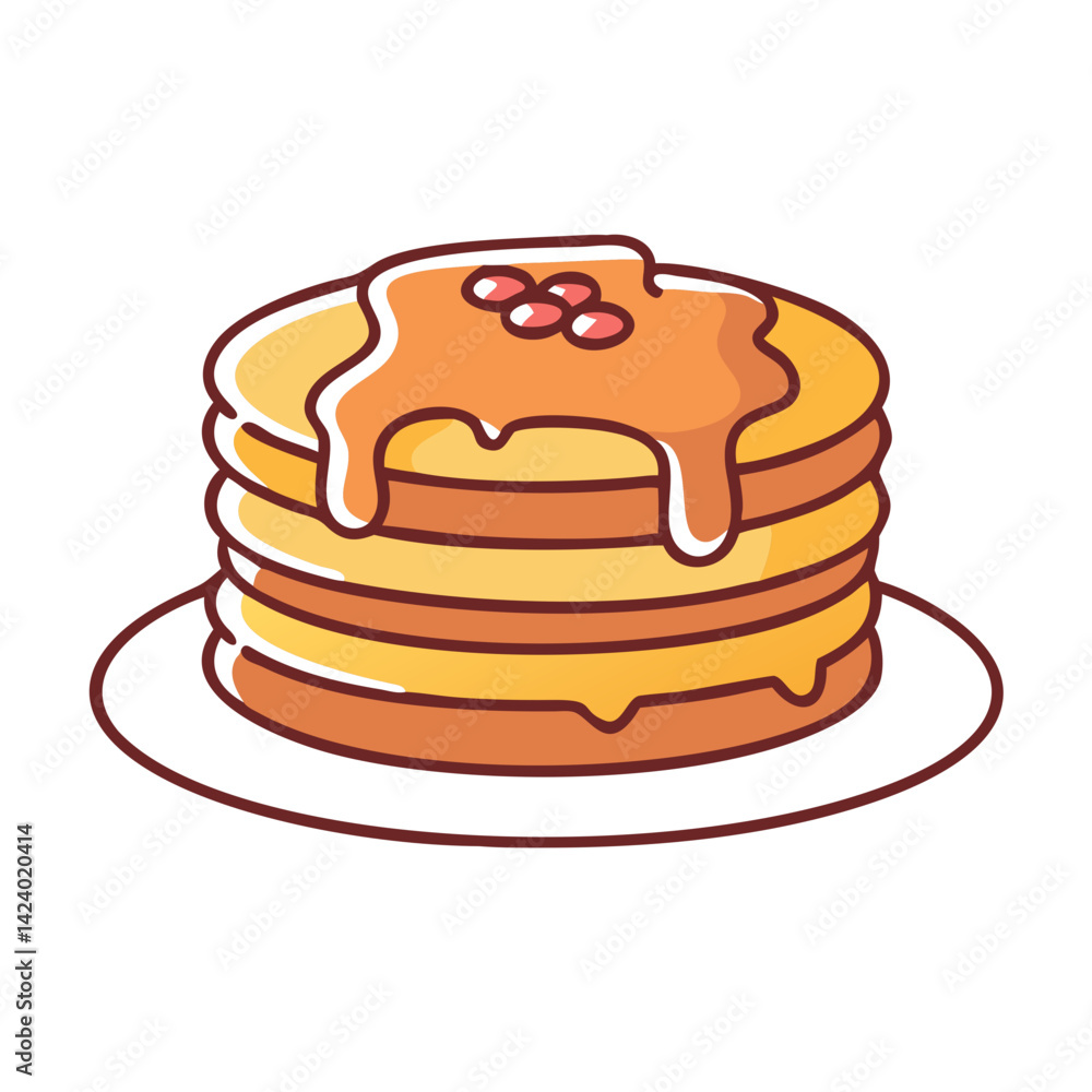 pancakes with syrup icon, pancakes with syrup vector illustration-simple illustration of pancakes with syrup, perfect for pancakes with syrup logos and icons pancakes with syrup icon, pancakes with syrup vector illustration-simple illustration of pancakes with syrup, perfect for pancakes with syrup logos and icons