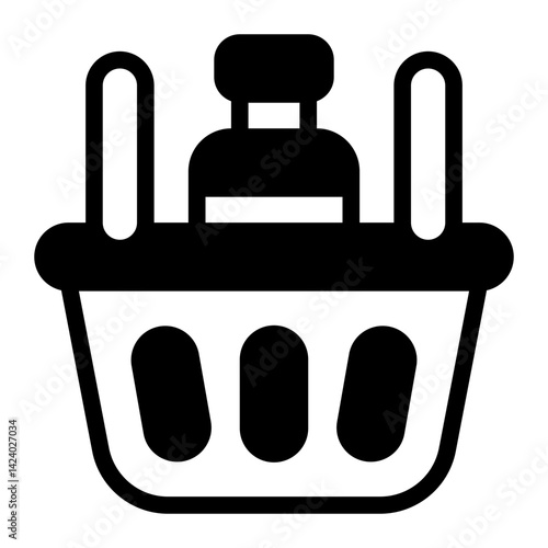 Shopping Basket dual tone