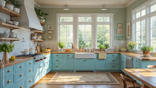 Light bright and open a kitchen that welcomes the day