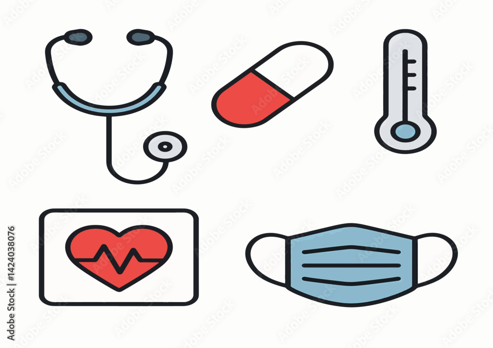 medical icons set medical icons set