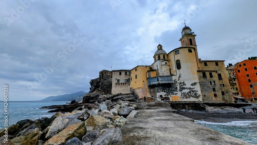 Obraz na płótnie CAMOGLI (Ligurie-Italie) w salonie