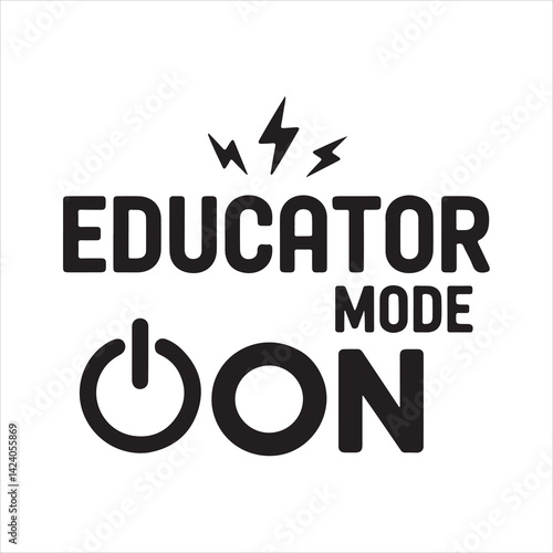 Educator mode: ON svg design