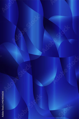 Solid Background and Pattern Image
Abstract digital artwork that consists of solid colors and waves.