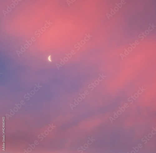 moon and clouds