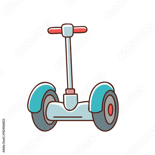 segway icon, segway vector illustration-simple illustration of segway, perfect for segway logos and icons